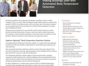 Facility Managers Guide to Body Temperature Detection