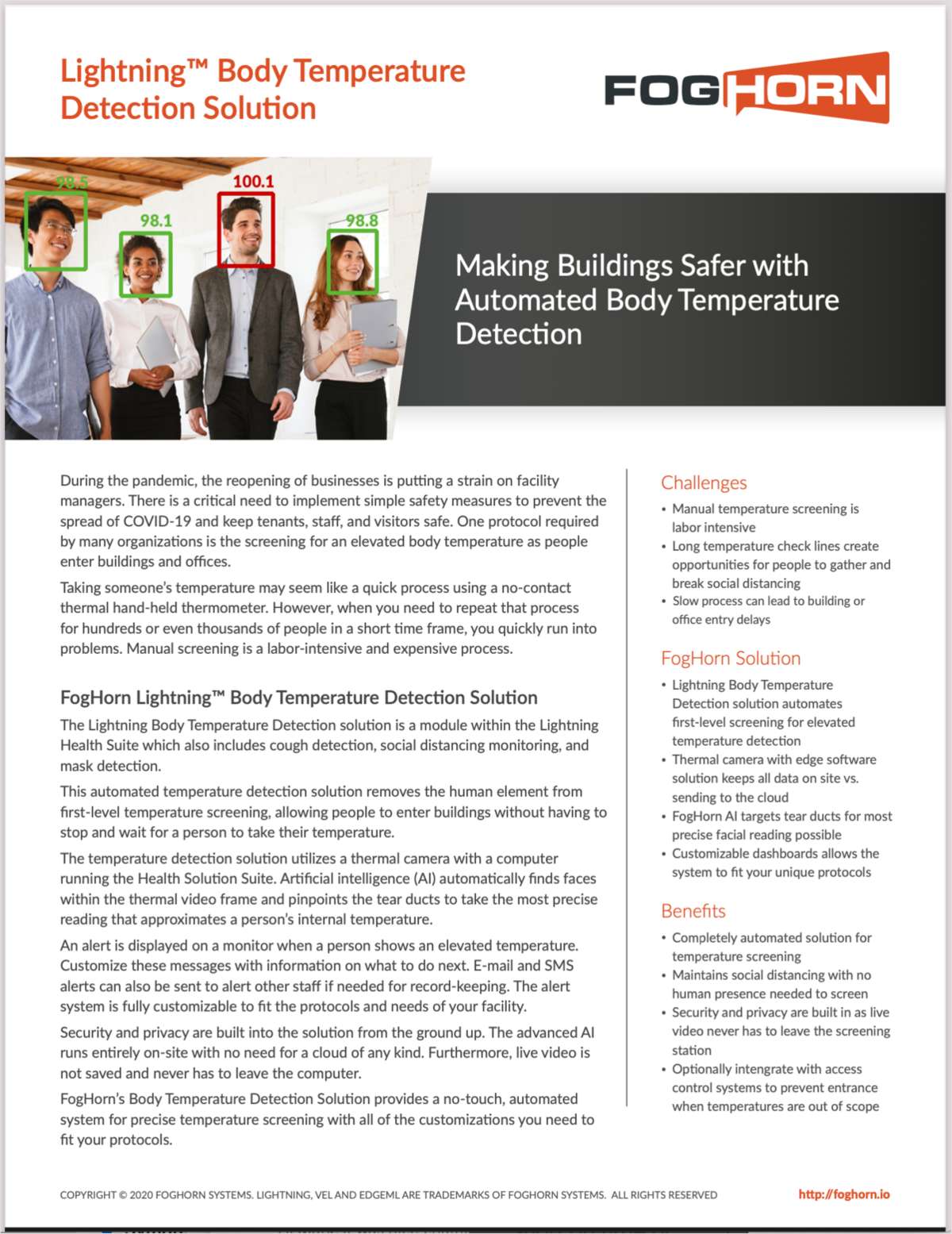 Facility Managers Guide to Body Temperature Detection Facility Managers Guide to Body Temperature Detection