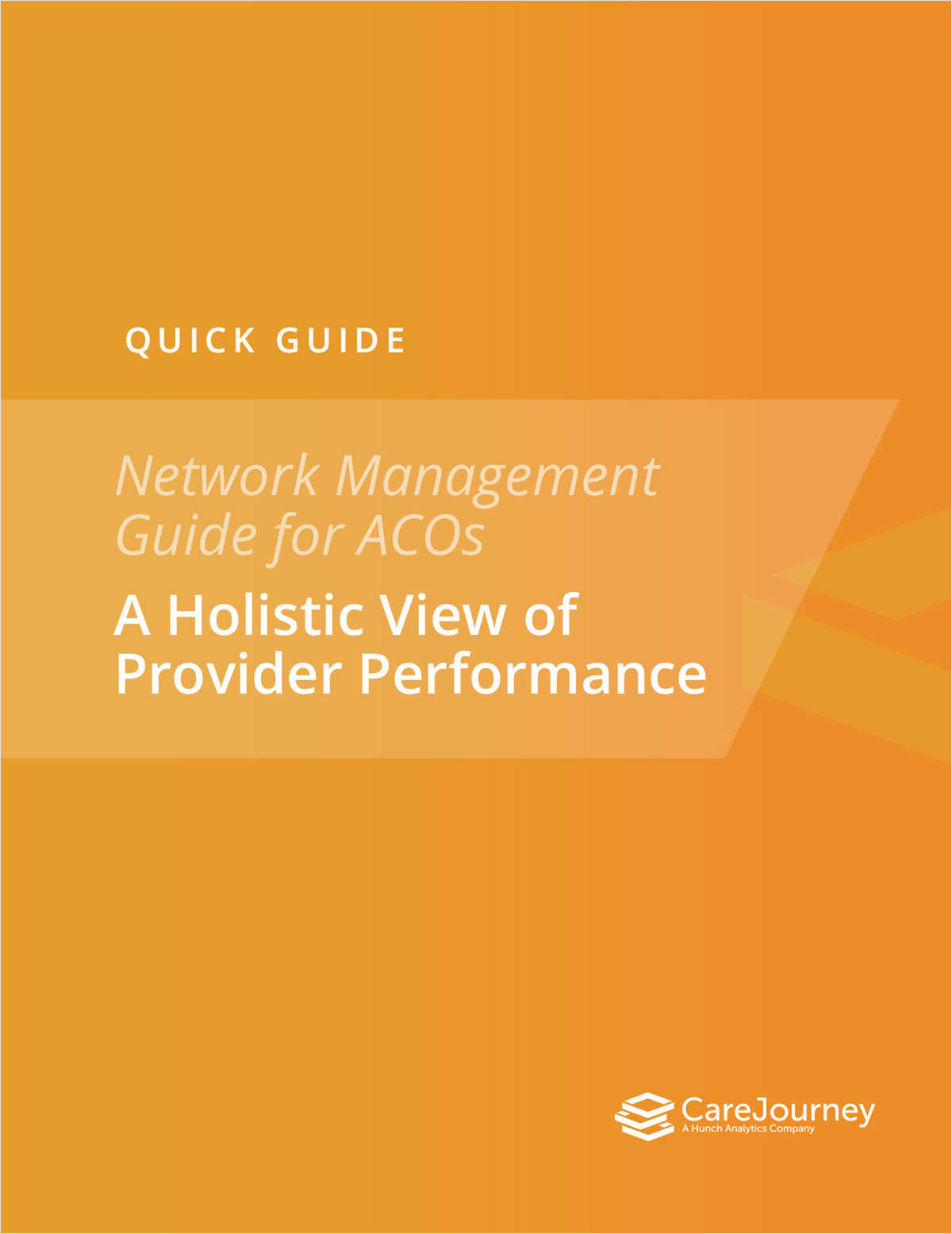 Network Management Guide for ACOs Network Management Guide for ACOs
