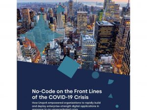 No-Code On The Front Lines Of The COVID-19 Crisis