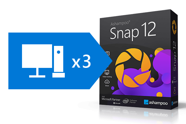 Ashampoo® Snap 12 -3 Ashampoo® Snap 12 -3
