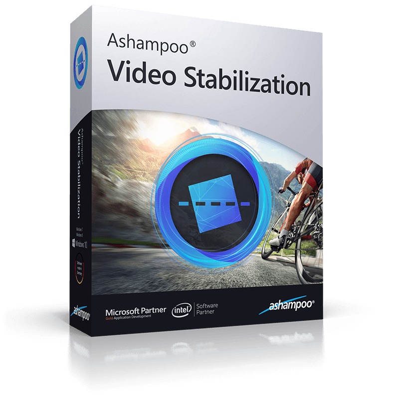 Ashampoo® Video Stabilization Boxshoot Ashampoo® Video Stabilization Boxshoot