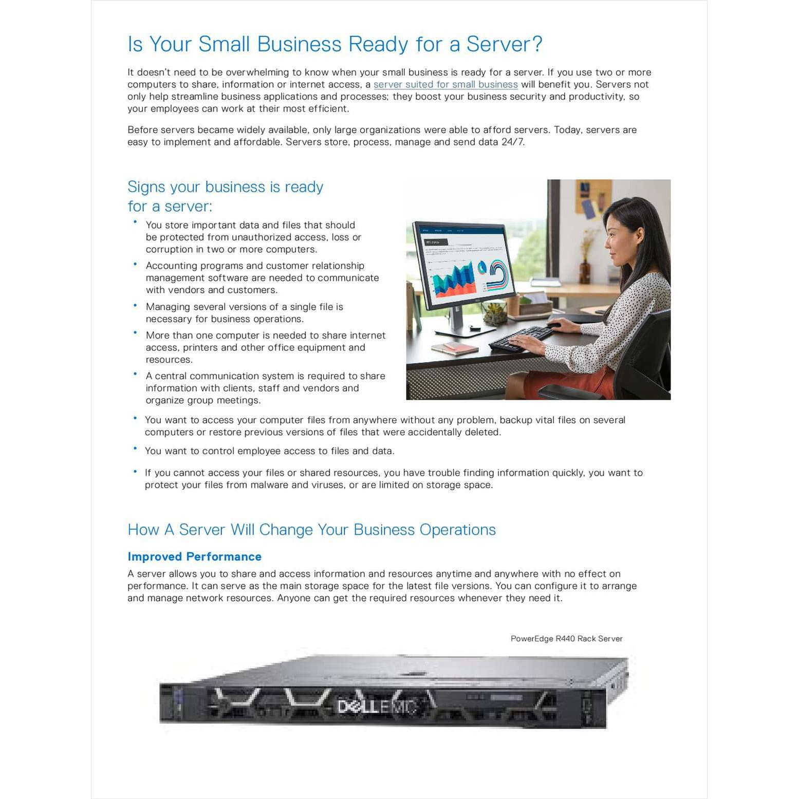 Is Your Small Business Ready for a Server Is Your Small Business Ready for a Server