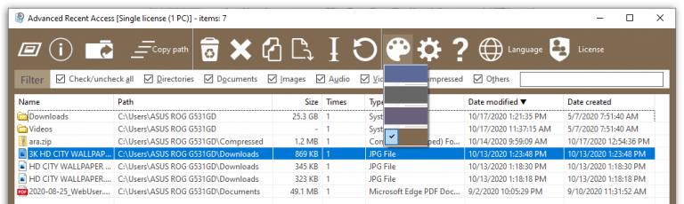 Trisun-Advanced-Recent-Access-Themes-Screenshot