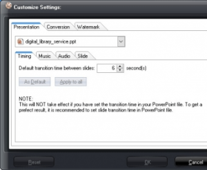 leawo-powerpoint-to-video-pro-v2.8-settings-customization