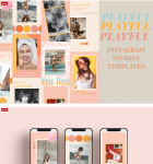 Giveaway :Templates > Social Media -Instagram Stories Templates (x25)
