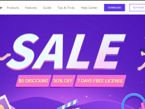 Discount -Wondershare – Buy Wondershare Creativity Products with $5 Discount -All product