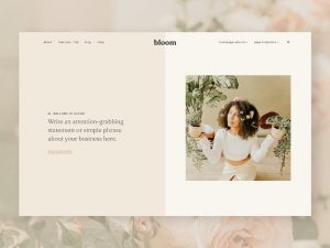 Web Themes > WordPress > Business  : Bloom – Business, Shop, Blog theme