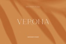 Giveaway -Fonts > Serif : Verona – Elegant Display Serif