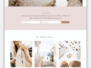 Web Themes > WordPress > Blog :Harlowe – Feminine WordPress Theme