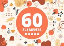 Giveaway > Graphics > Illustrator :Abstract shapes – vector elements