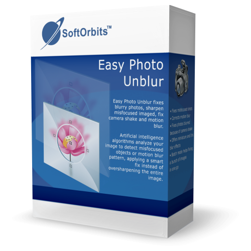 SoftOrbits Easy Photo Unblur 4.1 - Personal 